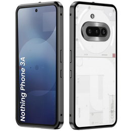 Carcasă pentru Nothing Phone 3A, Frame Case, gri
