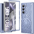 Husă pentru Samsung Galaxy Z Fold6 5G, Mechanical Legend, albastru