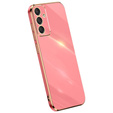 Husă pentru Samsung Galaxy M55 5G, Glamour CamShield, roșu