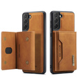 Huse pentru Samsung Galaxy S21 FE, DG.MING 2in1, albastru