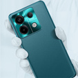 Husă din piele pentru Xiaomi Redmi Note 13 Pro+, leather hybrid, verde