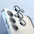Husă pentru Samsung Galaxy A15 4G/5G, Electro MagSafe, albastru + Sticlă pentru ecran