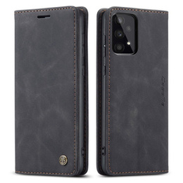 Husa CASEME pentru Samsung Galaxy A33 5G, Leather Wallet Case, negru