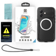 Carcasă impermeabilă IP68 pentru iPhone 16, SHELLBOX MagSafe, negru