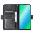 Cu clapetă pentru Huawei P60 / P60 Pro, Card Slot, negru