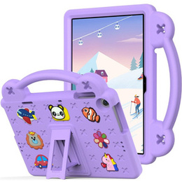 Husă pentru copii pentru Lenovo Tab M10 10.1 Gen 3 TB-328FU/TB-328XU, Cute Patterns, cu suport, violet