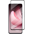 Sticlă călită 3D pentru Oppo Reno 13 Pro, cadru negru