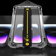 2x Sticlă temperată pentru iPhone 15, ERBORD Easy App Full Screen Protector