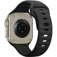 Pasek Silikonowy do Apple Watch 1/2/3/4/5/6/7/8/SE/ULTRA 42/44/45/49MM, Czarny