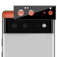 IMAK Camera Glass pentru Google Pixel 6, albastru