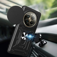 Husă blindată pentru Realme 12 Pro 5G / 12 Pro+ 5G, CamShield Slide, negru