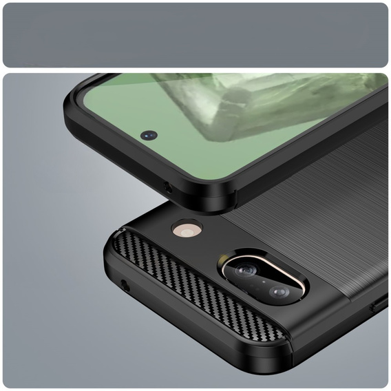 Huse pentru Google Pixel 8A, Carbon, negru