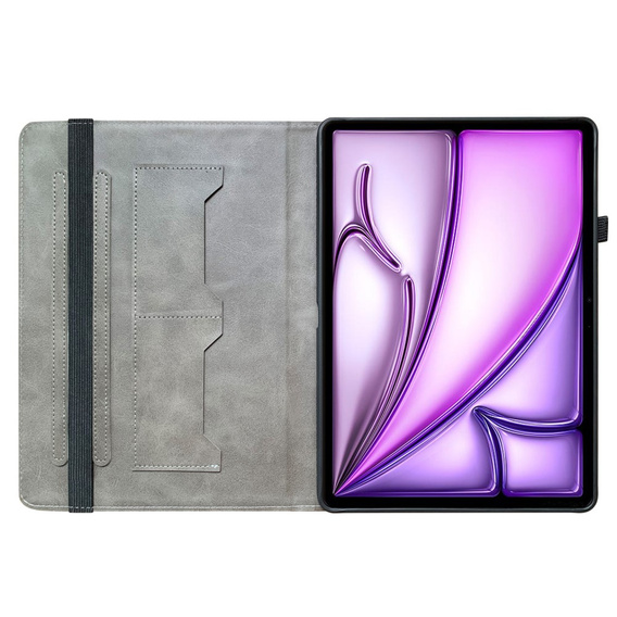 Husă pentru Apple iPad Air 13" 6 gen. 2024 (A2836, Smartcase, plum blossom