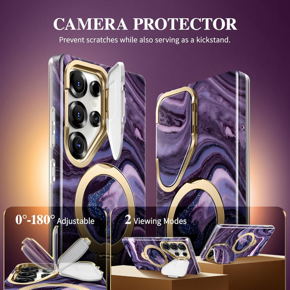 Carcasă robustă pentru Samsung Galaxy S25 Ultra – Tongate MECH Series Clip, negru
