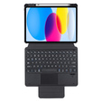 Husă pentru tastatură pentru iPad 11" 2025 A16 (11 gen.) / iPad 10.9" 2022 (10 gen.), Rotary 360° Leather, negru