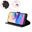 Cu clapetă pentru Xiaomi Redmi Note 13 5G, Wallet Smart Magnet, negru