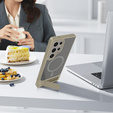 Husă pentru Samsung Galaxy S25 Ultra, Kickstand Matt Case, pentru MagSafe, gri