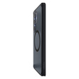 Carcasă MagSafe Spigen pentru Samsung Galaxy S25 Ultra, Ultra Hybrid, mat / negru + 9H Tempered Glass