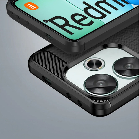 Huse pentru Xiaomi Redmi 13, Carbon, negru
