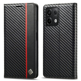 Carcasă cu clapetă pentru Xiaomi Redmi Note 13 5G, Carbon LC.IMEEKE, negru