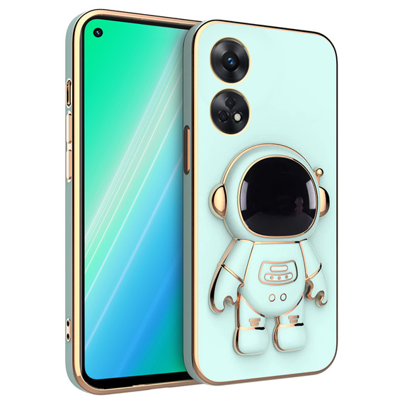 Huse pentru Oppo Reno8 T, Astronaut, verde