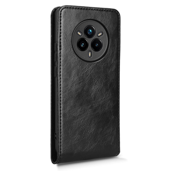 Cu clapetă pentru Realme 14 Pro 5G, Flip, negru