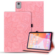 Husă cu clapetă pentru Lenovo Tab M11, flower, roz