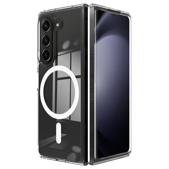 Husă pentru Samsung Galaxy Z Fold6 5G, Fusion Hybrid Case, pentru MagSafe, transparentă