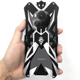 Husă blindată pentru Honor Magic 6 Pro 5G, Aluminum Alloy, negru