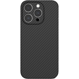 Husă pentru iPhone 15 Pro Max, Aramid Fiber Cover, negru