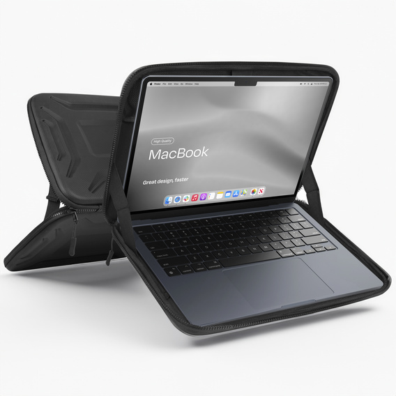 ERBORD Husă de protecție Hard Shell pentru laptop de 14 inchi