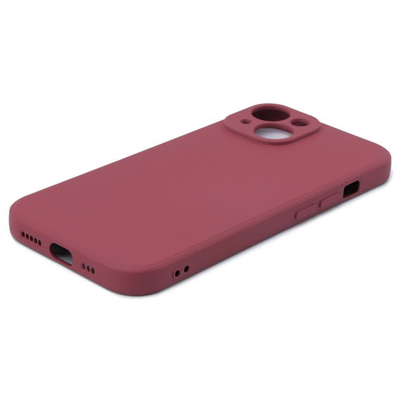 Husa pentru iPhone 15, Silicone Lite, roșu