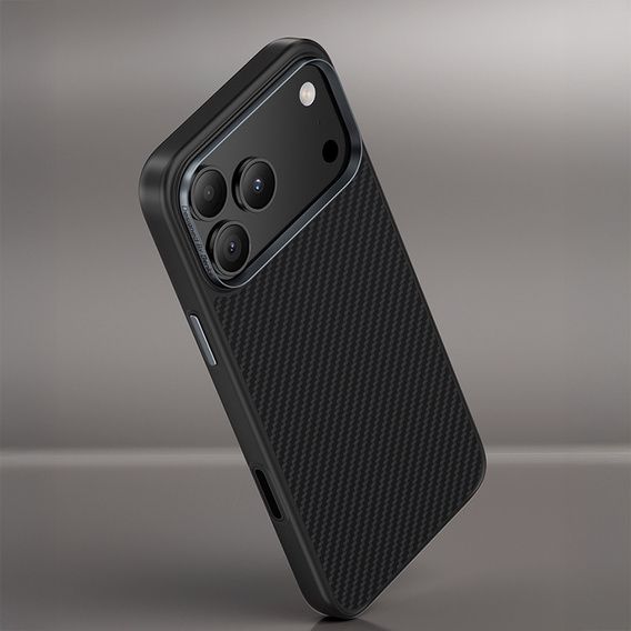 BENKS Kevlar Armor PRO Carbon Fiber 600D A069 carcasă pentru MagSafe pentru iPhone 17 Pro