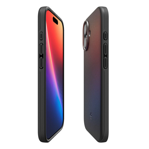 Carcasă Spigen pentru iPhone 17, Thin Fit Mag MagSafe, negru