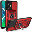 Husă blindată pentru Xiaomi Poco F4 GT, CamShield Slide, roșu