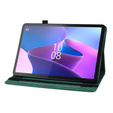 Huse pentru Lenovo Tab P11 Gen 2, Wallet Pen Slot, verde