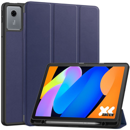 Husă pentru Lenovo Idea Tab 11" 2025 TB336FU TB336ZU, stand, Smartcase cu suport pentru stylus, albastru marin