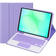 Husă cu tastatură Bluetooth și touchpad pentru Samsung Galaxy Tab A11+