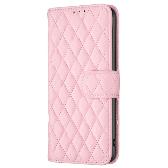 Cu clapetă pentru Samsung Galaxy A15, Wallet, BINFEN COLOR, roz