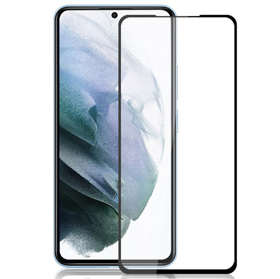 Mocolo Full Glue sticlă călită pentru Samsung Galaxy S22 5G, cadru negru