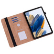 Husă pentru Samsung Galaxy Tab A9+, Butterfly, maro
