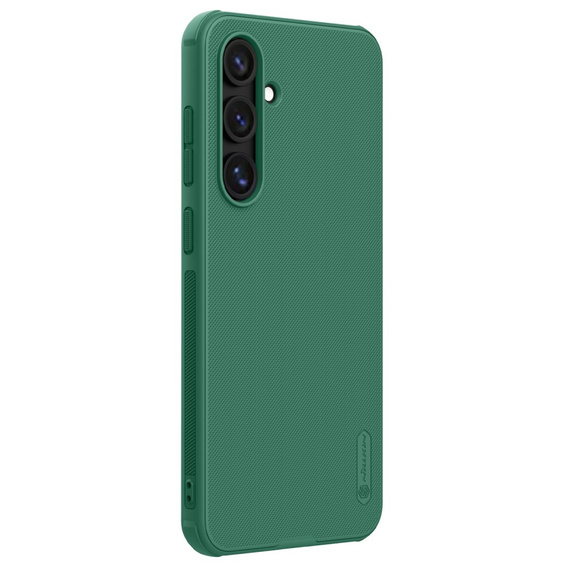 Husa NILLKIN pentru Samsung Galaxy S24 FE, Frosted Shield, pentru MagSafe, verde