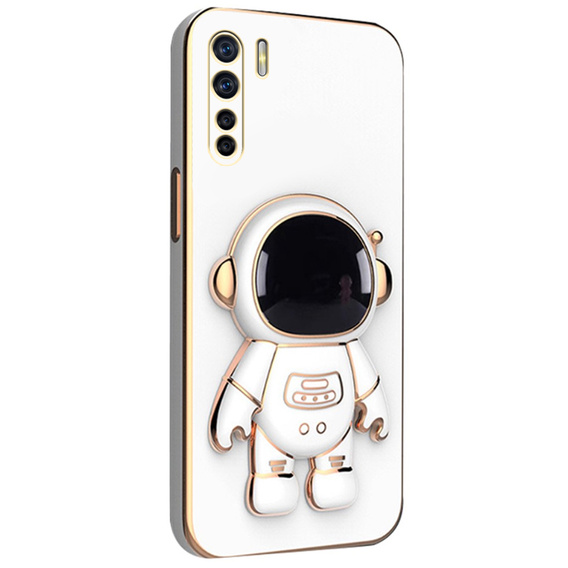 Huse pentru Oppo A91/F15, Astronaut, alb