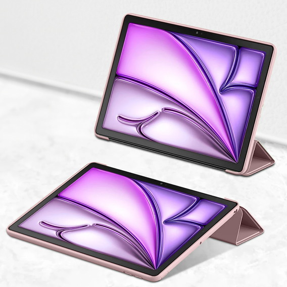 Husă pentru iPad Air 13" 2025/2024 (7/6 gen.), Smartcase, roz rose gold