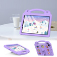 Husă pentru copii pentru iPad 10.9 2022 10 Gen, Cute Patterns, cu suport, violet