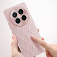 Carcasă pentru Realme 12 Pro 5G / 12 Pro+ 5G, Rhombus, roz