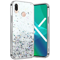 Huse pentru Huawei P20 Lite, Glittery, transparentă