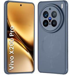 Carcasă pentru Vivo X200 Pro 5G, MagSafe, albastru închis