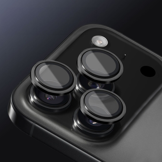 Obiectiv foto ERBORD OPTIK Pro pentru iPhone 17 Pro / 17 Pro Max, negru