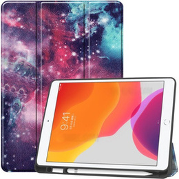Huse pentru iPad 7/8/9 10.2 2019/2020/2021, Smartcase Pen Slot, galactic